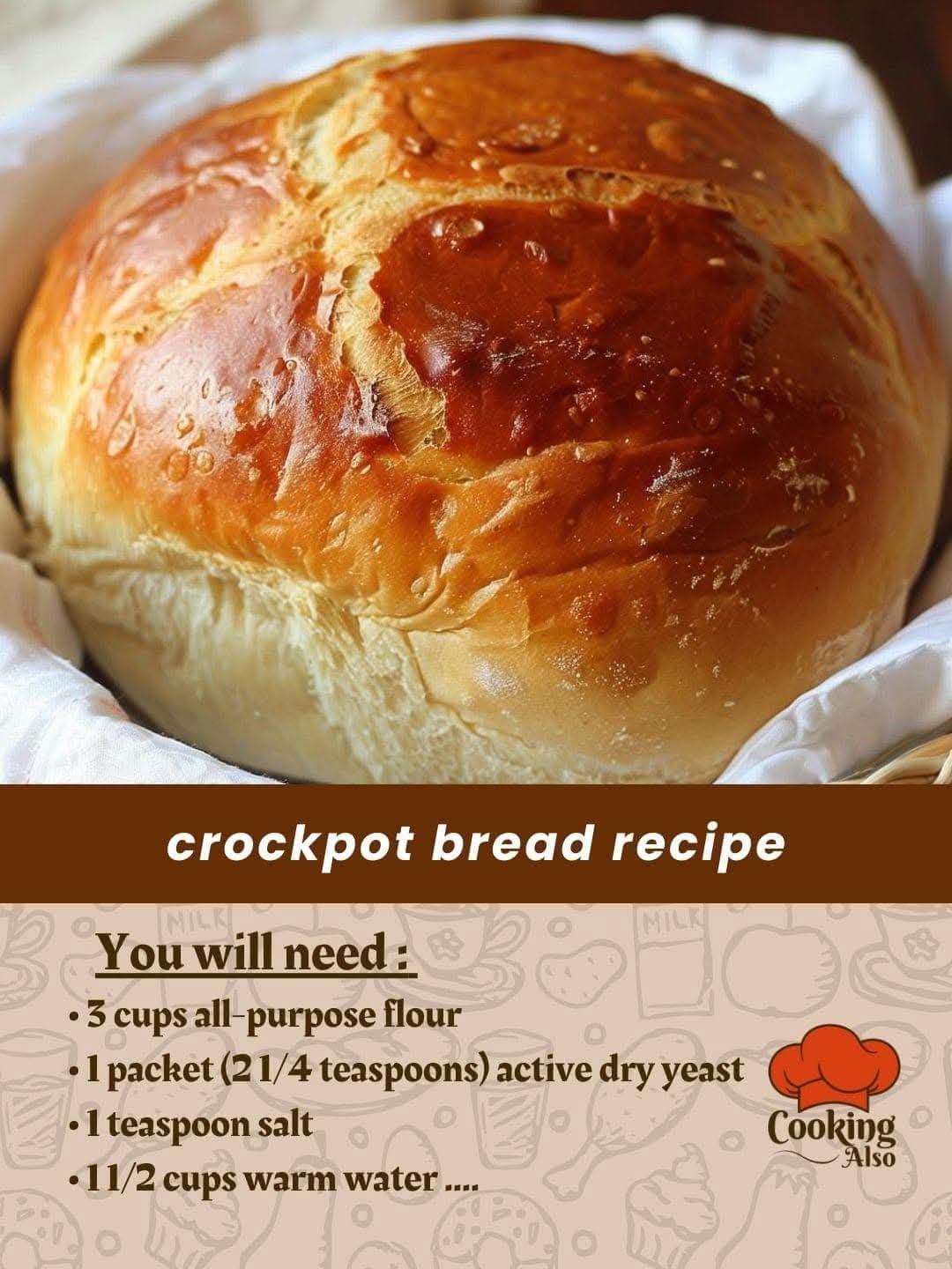 Crockpot Bread: The Easiest Homemade Bread You ll Ever Make hopemakers
