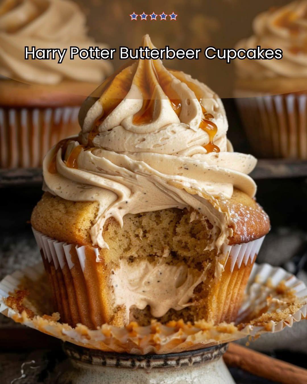 Harry Potter Butterbeer Cupcakes Hopemakers
